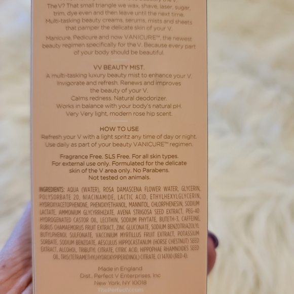 The Perfect V - VV Beauty Mist - Picture 7 of 10
